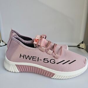 Women's Pink Athletic Sneakers